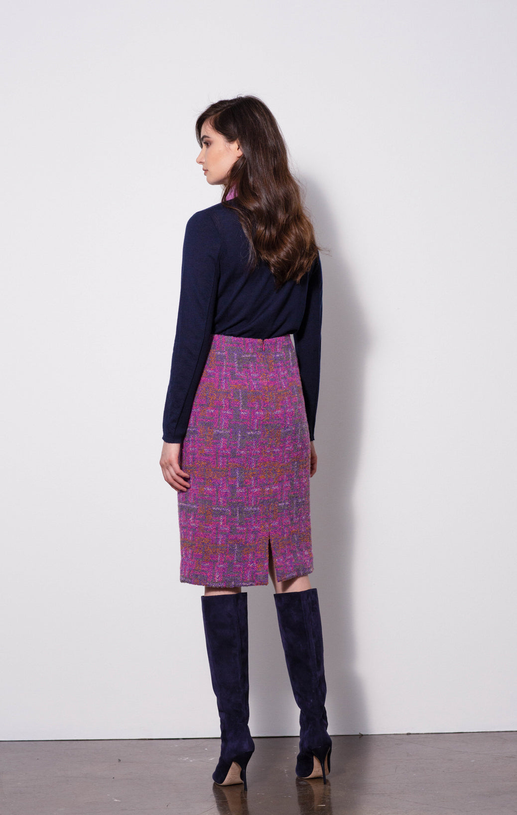 Twilight - Italian Tweed Skirt – Trunk Show Style