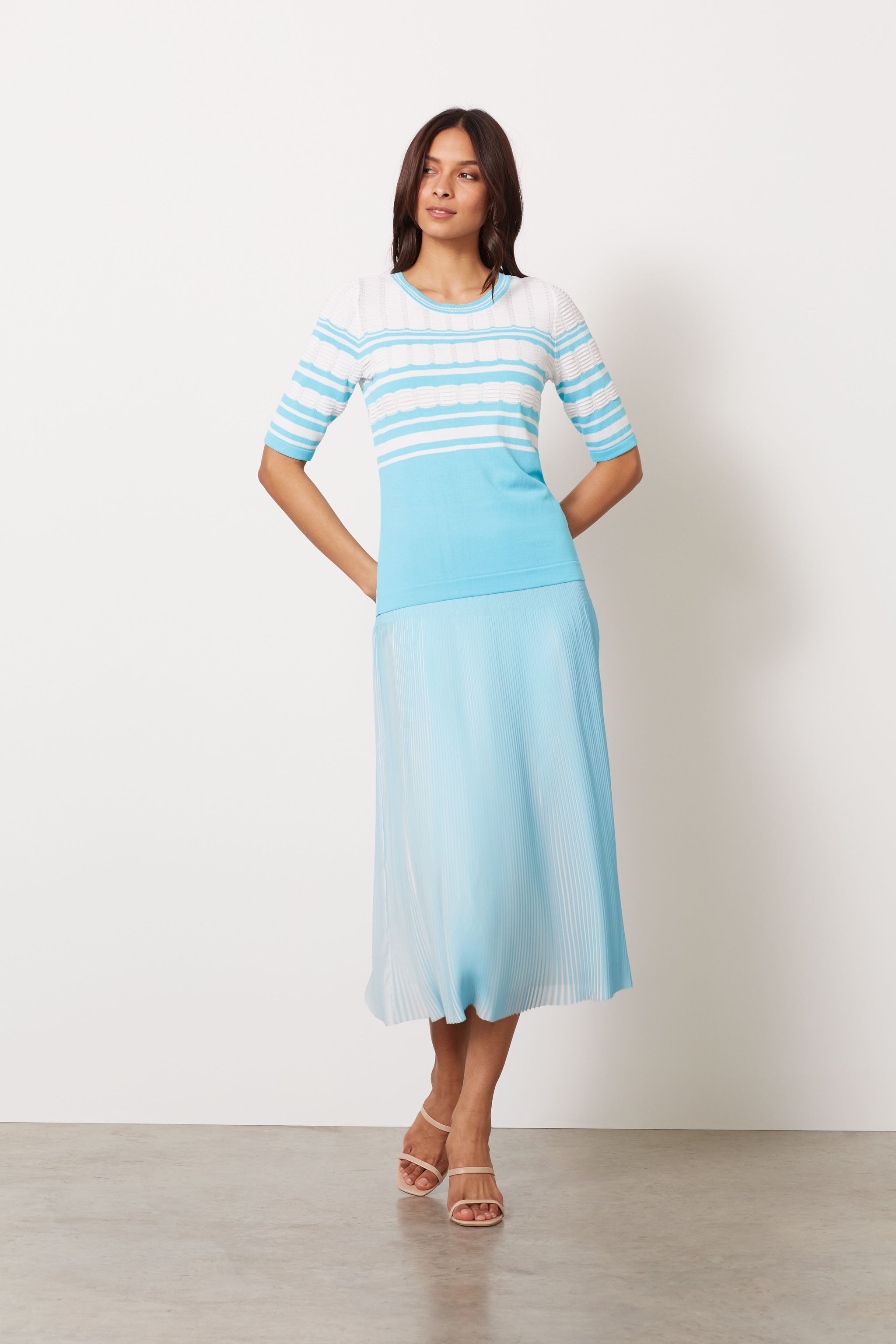 ●eessay● STRIPED CANCAN SKIRT Kassidy Stripe Linen Skirt – Z SUPPLY