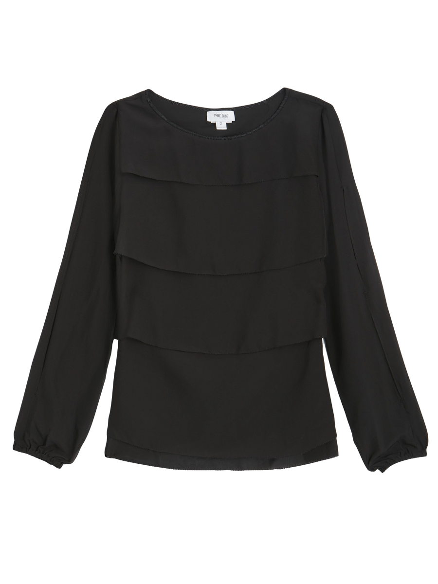 Rebel - Silk Chiffon Blouse – Trunk Show Style